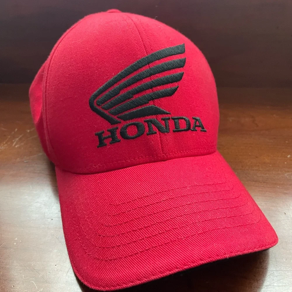Honda Fox Racing Red Cap with Black Logo - Picture 2 of 5